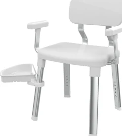 Bischof Dusch- und Badhocker »Splash Deluxe« belastbar bis 150 kg mit schwenkbarer Ablage 28x21cm, TÜV-GS