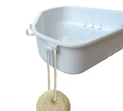 Bischof Dusch- und Badhocker »Splash Deluxe« belastbar bis 150 kg mit schwenkbarer Ablage 28x21cm, TÜV-GS