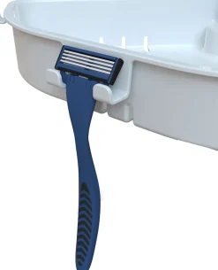 Bischof Dusch- und Badhocker »Splash Deluxe« belastbar bis 150 kg mit schwenkbarer Ablage 28x21cm, TÜV-GS