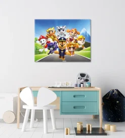 Bönninghoff Leinwandbild »Wandbild CAT PACK PAW PATROL 46x61 cm – Leinwandbild Keilrahmen Deko« Hunde | Katzen | Paw Patrol | Serien | Tiere 1 Stk. tlg. auf Keilrahmen gespannt