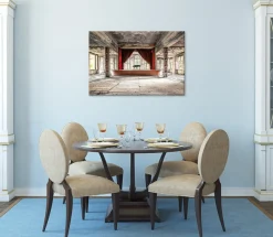 Bönninghoff Leinwandbild »Wandbild LOST PLACE KLAVIER 60x90 cm – Leinwandbild Keilrahmen Deko« Fenster & Türen | Gebäude | Innenarchitektur 1 Stk. tlg. auf Keilrahmen gespannt