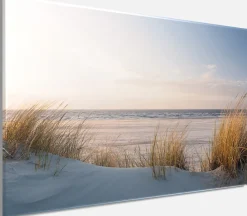 Bönninghoff Leinwandbild »Wandbild DÜNEN, STRAND UND MEER 78x118 cm – Leinwandbild Keilrahmen« Düne | Strand 1 Stk. tlg. auf Keilrahmen gespannt