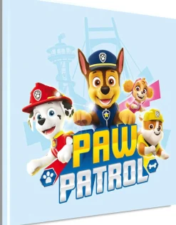Bönninghoff Leinwandbild »Wandbild PAW PATROL 35x35 cm – Leinwandbild Keilrahmen Deko modern« Hunde | Paw Patrol 1 Stk. tlg. auf Keilrahmen gespannt