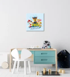 Bönninghoff Leinwandbild »Wandbild PAW PATROL 35x35 cm – Leinwandbild Keilrahmen Deko modern« Hunde | Paw Patrol 1 Stk. tlg. auf Keilrahmen gespannt