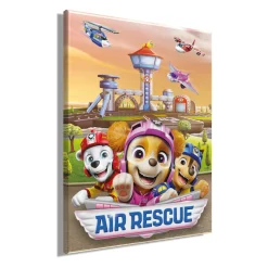 Bönninghoff Leinwandbild »Wandbild AIR RESCUE PAW PATROL 46x61 cm – Leinwandbild Keilrahmen Deko« Hunde | Paw Patrol 1 Stk. tlg. auf Keilrahmen gespannt