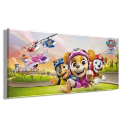 Bönninghoff Leinwandbild »Wandbild PAW PATROL – RESCUE 33x70 cm – Leinwandbild Keilrahmen Deko« Hunde | Paw Patrol 1 Stk. tlg. auf Keilrahmen gespannt