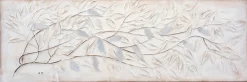 Bönninghoff Ölgemälde »handarbeit ZWEIGE 40x120 cm – Wandbild Kunst Deko modern« Wald 1 Stk. tlg. handgefertigt, jedes Bild ein Unikat