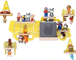 Boarti Wandregal »Regal LKW Kipper Kinder Toniebox Tonies Figuren« 5 Stk. tlg.