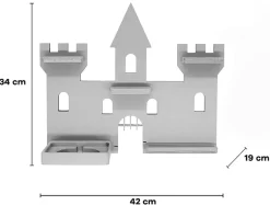 Boarti Wandregal »Regal Schloss Kinder Toniebox Tonies Figuren« 1 Stk. tlg.