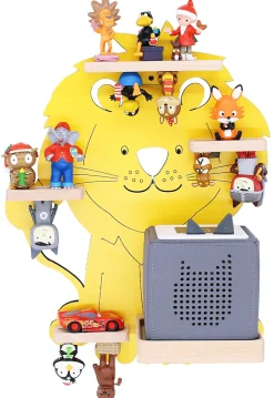 Boarti Wandregal »Regal Tier Löwe Kinder Toniebox Tonies Figuren« 1 Stk. tlg.