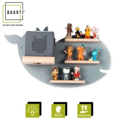 Boarti Wandregal »Regal Tier Wal Kinder Toniebox Tonies Figuren« 1 Stk. tlg.
