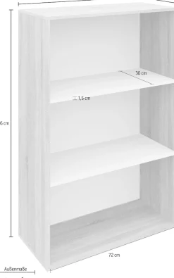 borchardt Möbel Aktenregal »Tom« Bücherregal für alle Räume geeignet