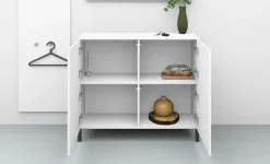 borchardt Möbel Garderoben-Set »Haama 3-teilig mit Kommode, Wandpaneel und Spiegel«