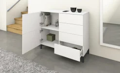 borchardt Möbel Garderoben-Set »Haama 3-teilig mit Kommode, Wandpaneel und Spiegel« 3 Stk. tlg.