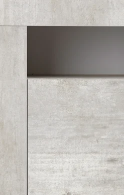 borchardt Möbel Highboard »Santa Fé, Sideboard mit eleganten Glasböden, Breite 200 cm« Breite 200 cm