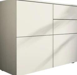 borchardt Möbel Kommode »Rova, Sideboard Breite 93 cm« Push-To-Open, verstellbare Einlegeböden, viel Stauraum, Breite 93cm
