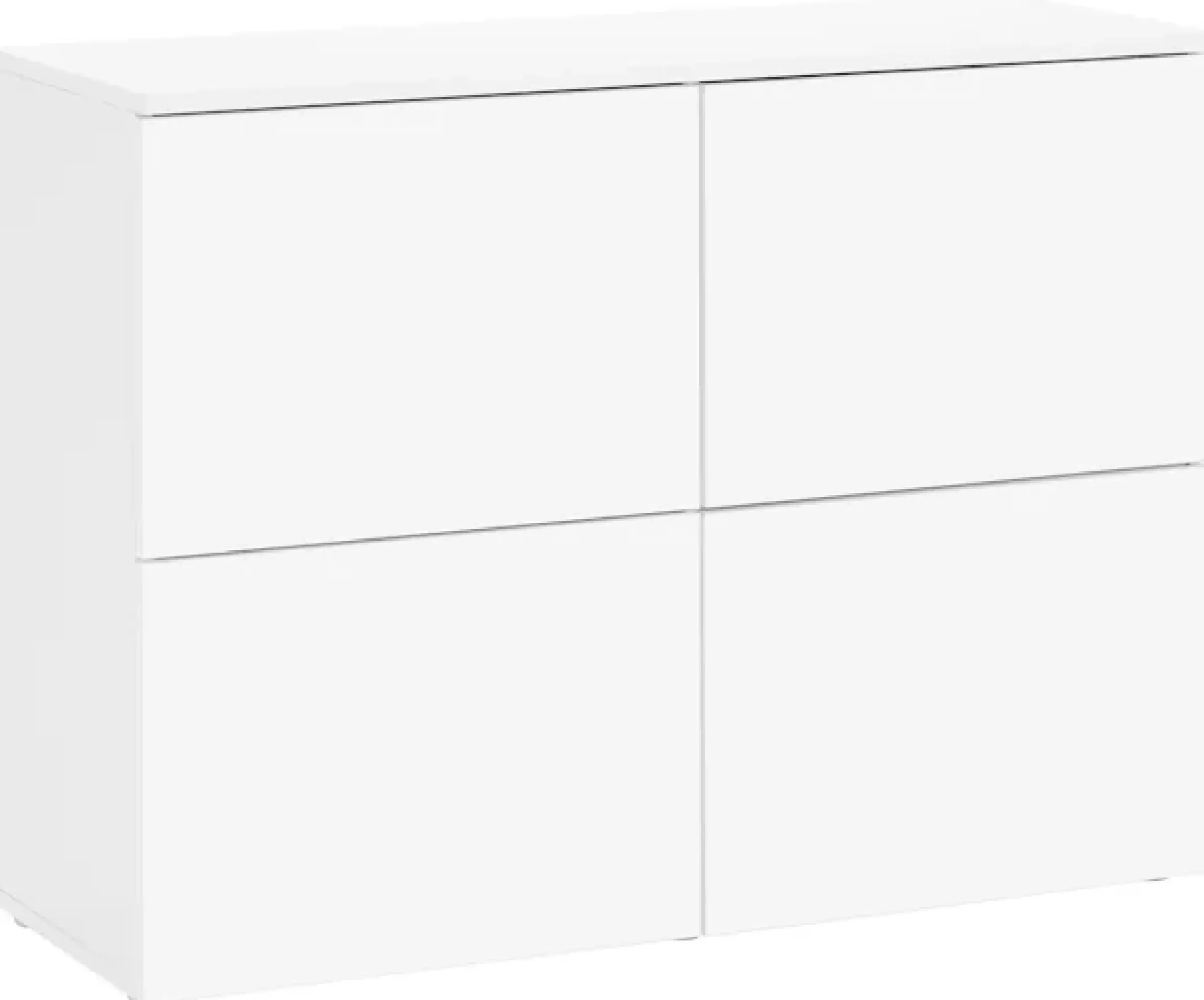 borchardt Möbel Kommode »Rova, Sideboard mit 4 Türen« Praktische Push-to-open-Funktion, verstellbare Böden, Breite 93 cm