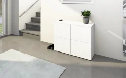 borchardt Möbel Kommode »Rova, Sideboard mit 4 Türen« Praktische Push-to-open-Funktion, verstellbare Böden, Breite 93 cm