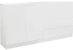 borchardt Möbel Kommode »Vaasa, Breite 152cm, Höhe 79cm, grifflos« Sideboard Breite 152 cm, Höhe 79 cm, mit Push-to-open-Funktion