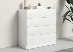 borchardt Möbel Kommode »Vaasa, Breite 76cm, Höhe 79cm, grifflos« Sideboard Breite 76 cm, Höhe 79 cm, mit Push-to-open-Funktion