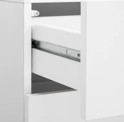 borchardt Möbel Kommode »Vaasa, Breite 76cm, Höhe 79cm, grifflos« Sideboard Breite 76 cm, Höhe 79 cm, mit Push-to-open-Funktion