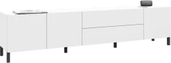 borchardt Möbel Lowboard »Sophia, Tv-Schrank Breite 190 cm« Metallfüße, grifflose Optik
