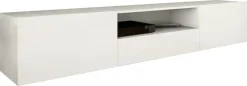 borchardt Möbel Lowboard »Sophia« Breite 200 cm mit 2 Klappen und 1 Schubkasten, stehend und hängend