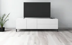 borchardt Möbel Lowboard »Sophia, TV-Schrank Breite 152 cm« Metallfüße, grifflose Optik