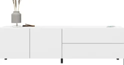 borchardt Möbel Lowboard »Sophia, TV-Schrank Breite 152 cm« Metallfüße, grifflose Optik