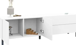 borchardt Möbel Lowboard »Sophia, TV-Schrank Breite 152 cm« Metallfüße, grifflose Optik