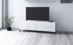 borchardt Möbel Lowboard »Sophia, TV-Schrank Breite 152 cm« Metallfüße, grifflose Optik