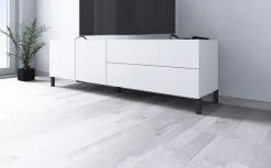 borchardt Möbel Lowboard »Sophia, TV-Schrank Breite 152 cm« Metallfüße, grifflose Optik