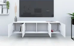 borchardt Möbel Lowboard »Vaasa, Konsole, Hängeschrank mit 4 Türen« Breite 152 cm, nur hängend