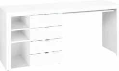 borchardt Möbel Schreibtisch »Dolly« mit 3 Fächern und 4 Schubkästen