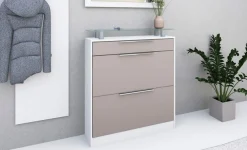 borchardt Möbel Schuhschrank »Oliva« Breite 89 cm, stehend, mit 2 Doppeltrommeln und 1 Schubkasten