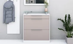borchardt Möbel Schuhschrank »Oliva« Breite 89 cm, stehend, mit 2 Doppeltrommeln und 1 Schubkasten