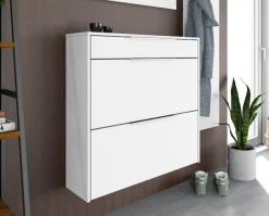 borchardt Möbel Schuhschrank »Oliva« Breite 89 cm, hängend, mit 2 Doppeltrommeln und 1 Schubkasten