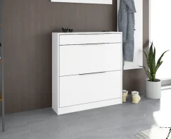borchardt Möbel Schuhschrank »Oliva« Stehende Montage, Wandmontage & Glasböden unter Mehr aus der Serie