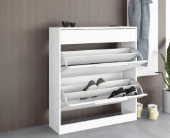 borchardt Möbel Schuhschrank »Oliva« Stehende Montage, Wandmontage & Glasböden unter Mehr aus der Serie