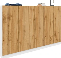 borchardt Möbel Schuhschrank »Vaasa, Schuhregal 5-türig mit 18 verstellbaren Fächern« Breite 190 cm, Höhe 120 cm, grifflose Optik