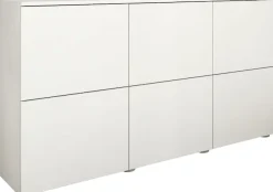 borchardt Möbel Sideboard »Rova, Kommode Breite 139 cm« Praktische Push-to-open-Funktion, 6 Türen und 3 verstellbare Böden