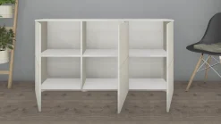 borchardt Möbel Sideboard »Rova, Kommode Breite 139 cm« Praktische Push-to-open-Funktion, 6 Türen und 3 verstellbare Böden