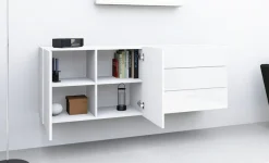 borchardt Möbel Sideboard »Sophia, Hängeschrank mit 2 Türen, 3 Schubkästen, Breite 152 cm« Breite 152 cm, zur Wandmontage