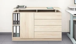 borchardt Möbel Sideboard »Vaasa« moderne grifflose Optik, Push-to-Open-Funktion