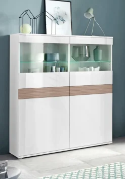 borchardt Möbel Vitrine »Florenz« Höhe 125 cm