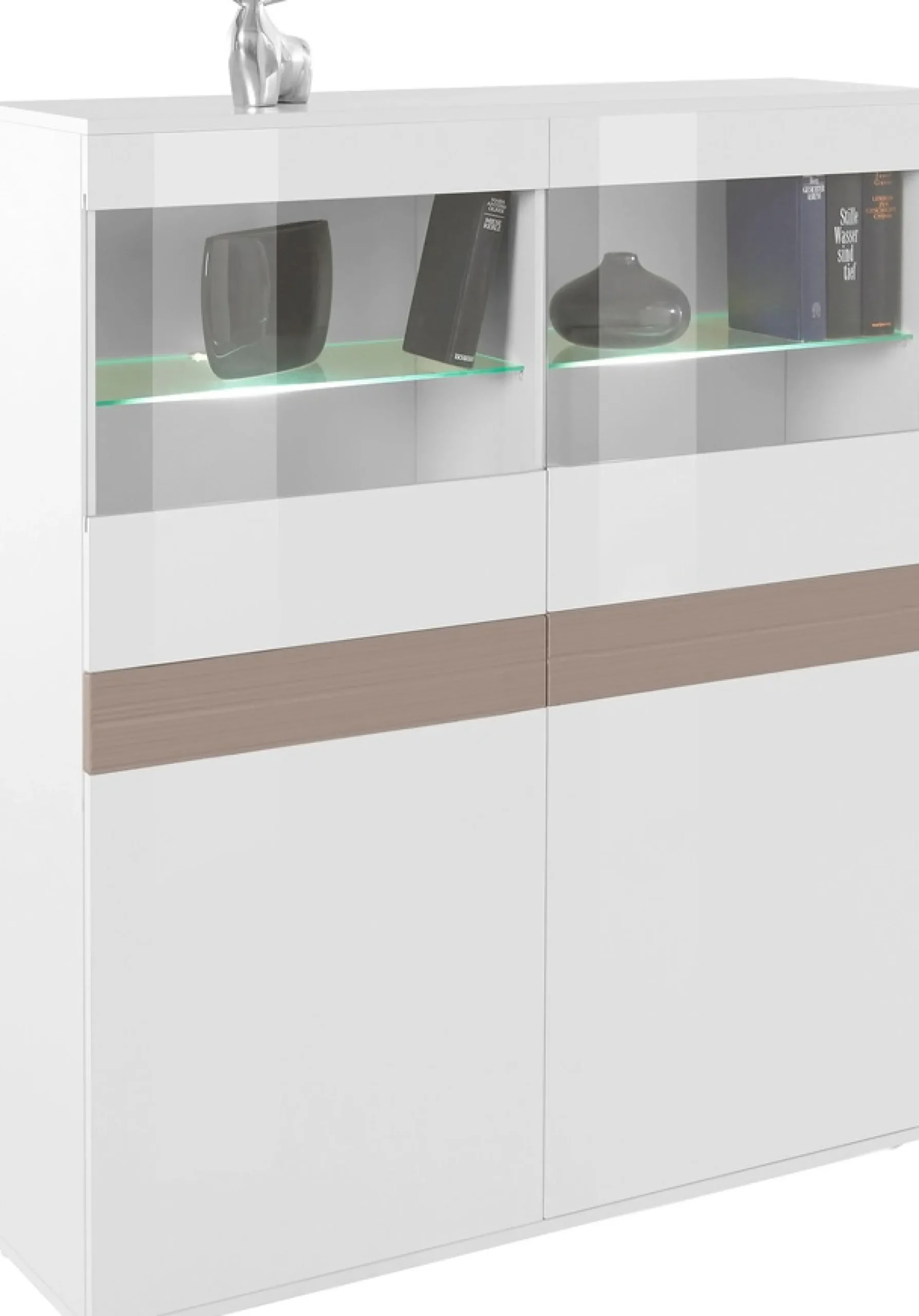 borchardt Möbel Vitrine »Florenz« Höhe 125 cm