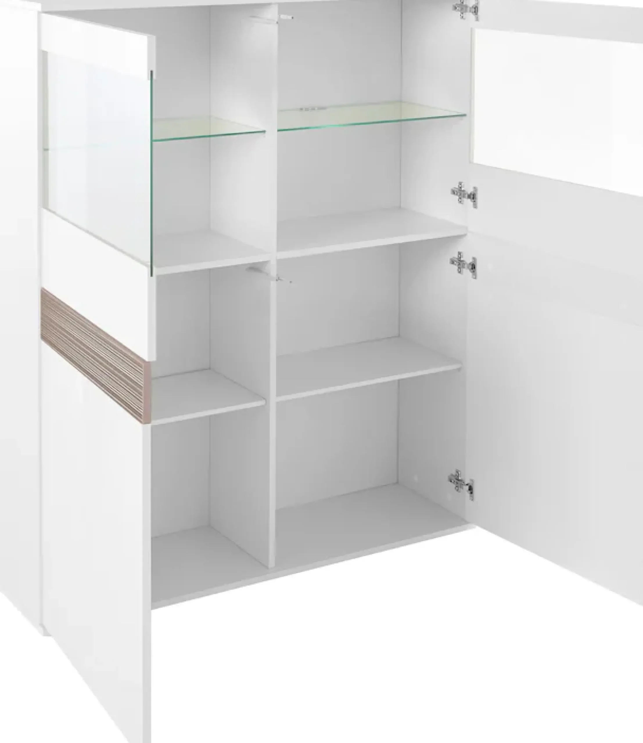 borchardt Möbel Vitrine »Florenz« Höhe 125 cm