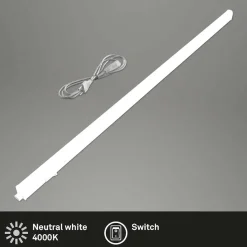 Briloner Leuchten LED Unterbauleuchte »TOOK« LED-Board 2er Set LED Unterbauleuchte Küche erweiterbar