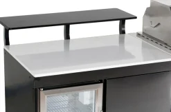 Buschbeck Outdoor-Küche »Bradford« Edelstahl, weiße Marmor-Arbeitsplatte, BxTxH: 270x92x120 cm