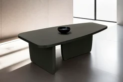 byLIVING Couchtisch »Bolt« 1 Stk. tlg. Freiform Tisch in Akazie Massivholz schwarz lackiert, 25mm Tischplatte
